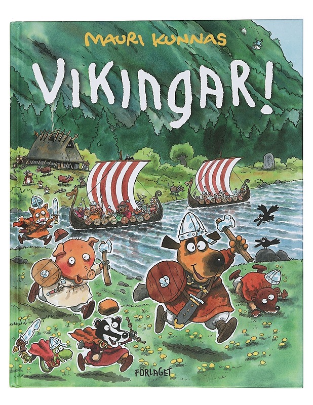 Vikingar! - Kunnas, Mauri - Lastenkirjat - 10105462903 - 0