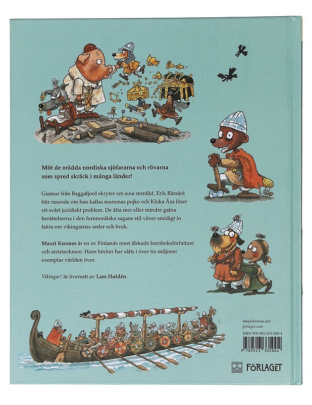 Vikingar! - Kunnas, Mauri - Lastenkirjat - 10105462903 - 1