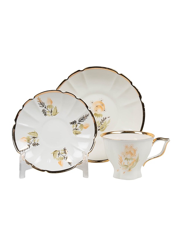 JIESIA posliinikahvisetti, 5 osaa - Lautaset ja kulhot - 10105462923 - 4