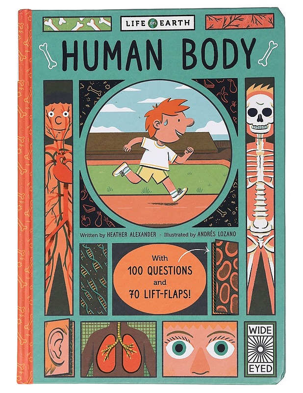 Human body : with 100 questions and 70 lift-flaps! - Alexander, Heather - Lastenkirjat - 10105462920 - 0