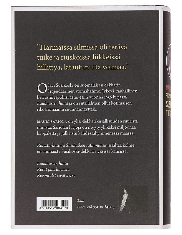 Rikostarkastaja Susikosken tutkimuksia - Mauri Sariola - Romaanit ja novellit - 10105462966 - 1