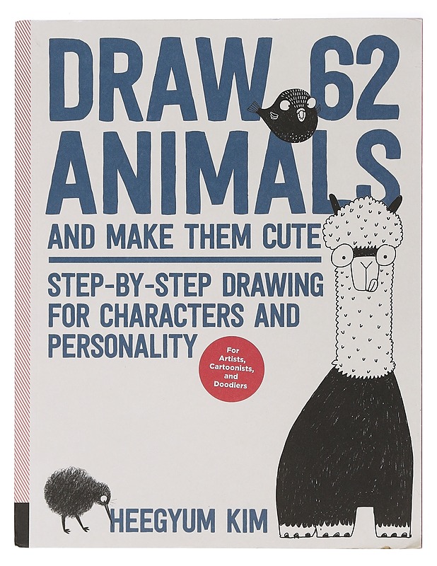 Draw 62 Animals and Make Them Cute - Harrastekirjat - 10105463035 - 0