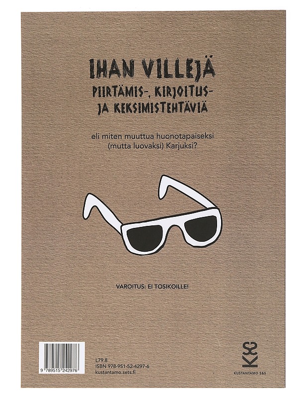 Karjukirja : Hauskaa puuhaa pahiksille - Hurme, Vuokko - Lastenkirjat - 10105463078 - 1