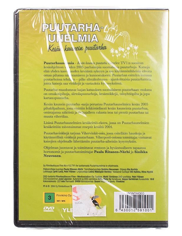 Puutarha Unelmia - Kesän kaunein puutarhat - DVD - DVD-elokuvat - 10105463086 - 1