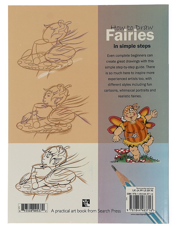How to draw fairies in simple steps - Paul Bryn Davies - Lastenkirjat - 10105463087 - 1