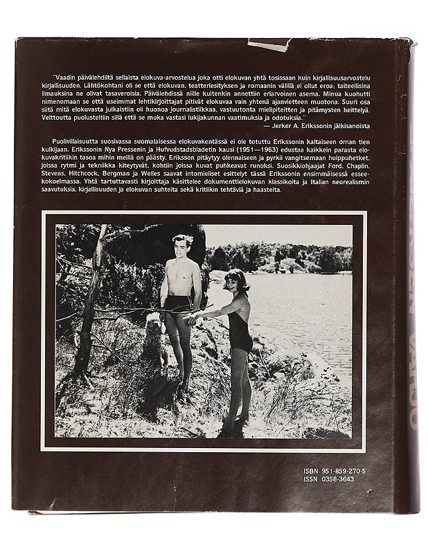 Epäilyksen varjo : elokuva-arvosteluja ja -esseitä vuosilta 1951-1981 - Eriksson, Jerker A. - Historiakirjat - 10105463121 - 1