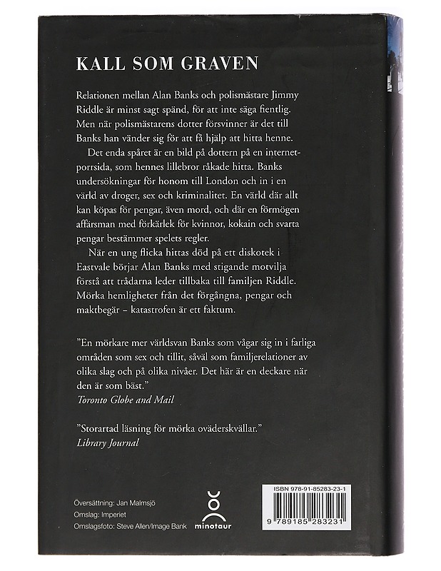 Kall som graven - Robinson, Peter - Romaanit ja novellit - 10105463138 - 1