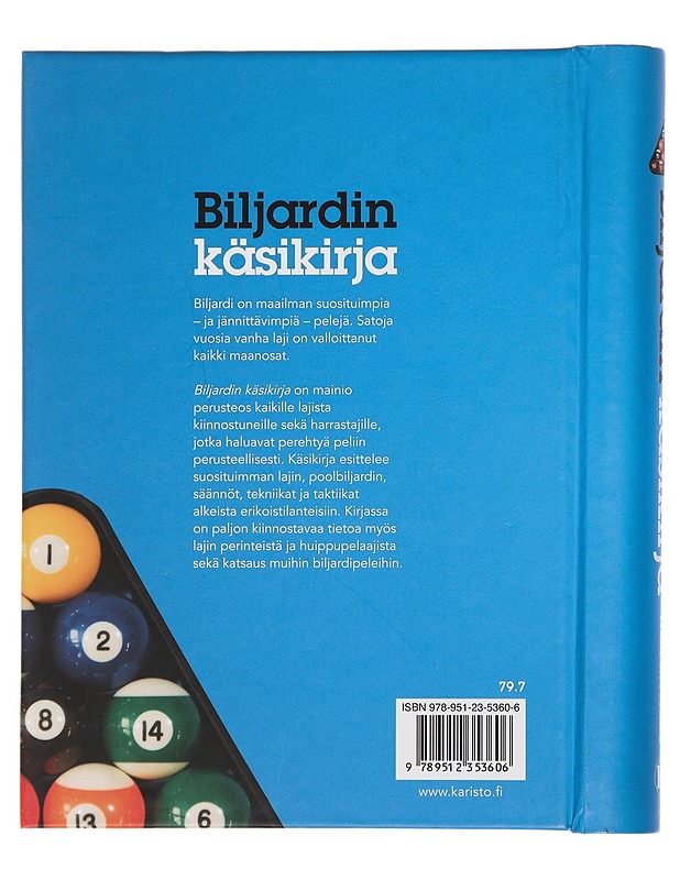 Biljardin käsikirja - Metcalfe, Nick - Harrastekirjat - 10105463137 - 1