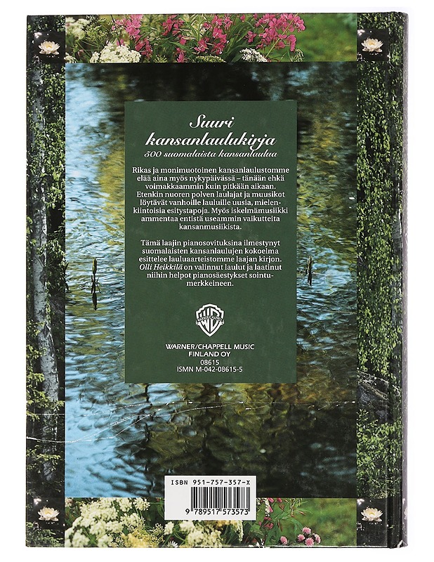 Suuri kansanlaulukirja : 500 suomalaista kansanlaulua - Heikkilä, Olli - Musiikki- ja elokuvakirjat - 10105463182 - 1
