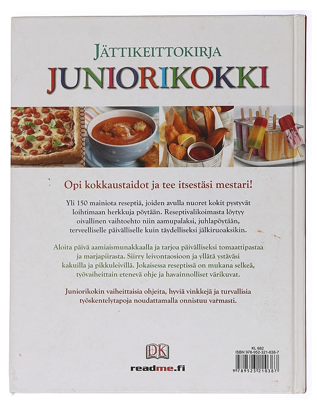 Juniorikokki : jättikeittokirja - Yeates, Elizabeth - Lastenkirjat - 10105463192 - 0