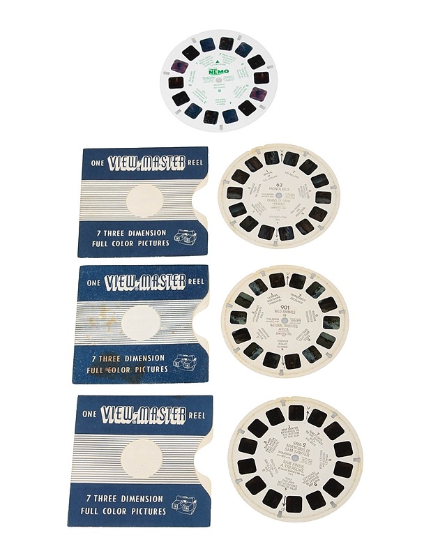 VIEW-MASTER sekalaisia kuvakiekkoja, 4 osaa - Koriste-esineet - 10105463238 - 0