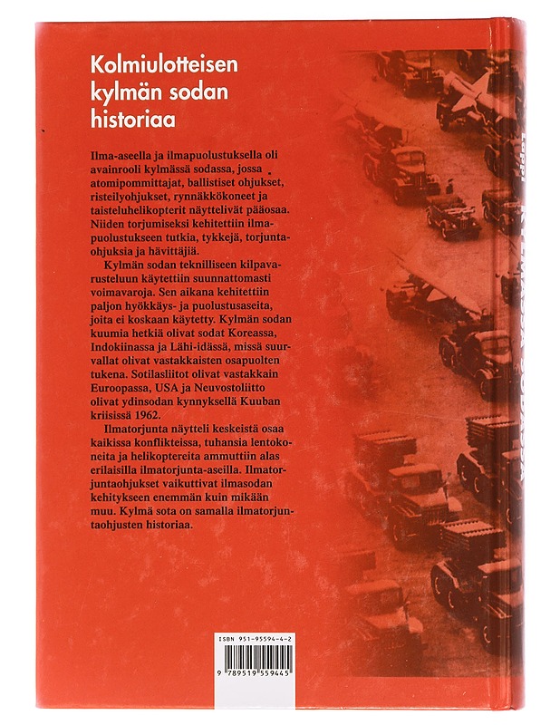 Ilmatorjunta kylmässä sodassa - Ahti Lappi - Historiakirjat - 10105463260 - 1