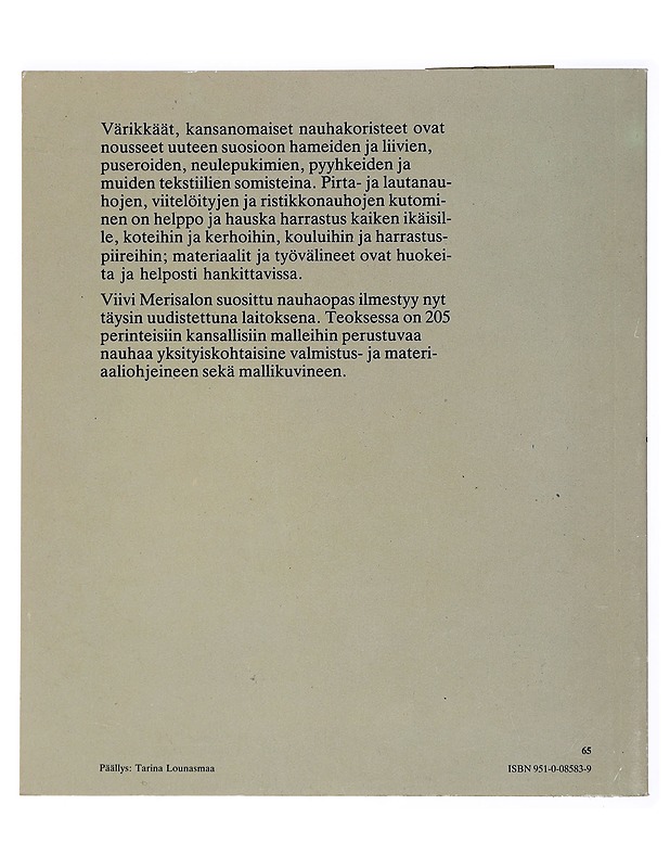 Nauhoja - Merisalo, Viivi - Historiakirjat - 10105463269 - 1