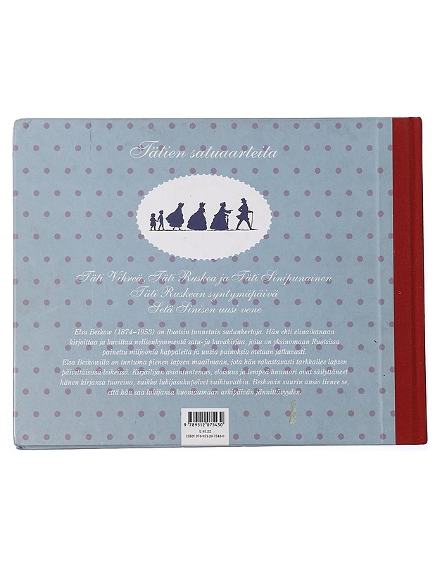 Tätien satuaarteita - Beskow, Elsa - Lastenkirjat - 10105463276 - 1