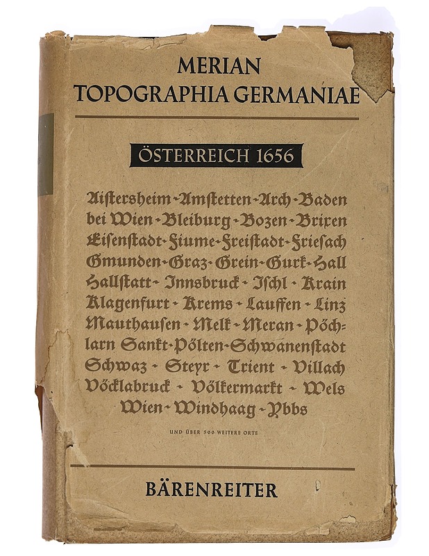 Topographia Germaniae - Matthaeus Merian - Historiakirjat - 10105463293 - 0