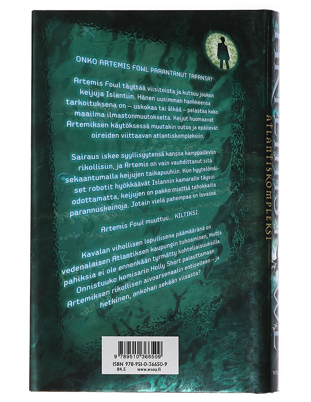 Artemis Fowl : Atlantiskompleksi - Colfer, Eoin - Kirja lahjaksi - 10105463294 - 1
