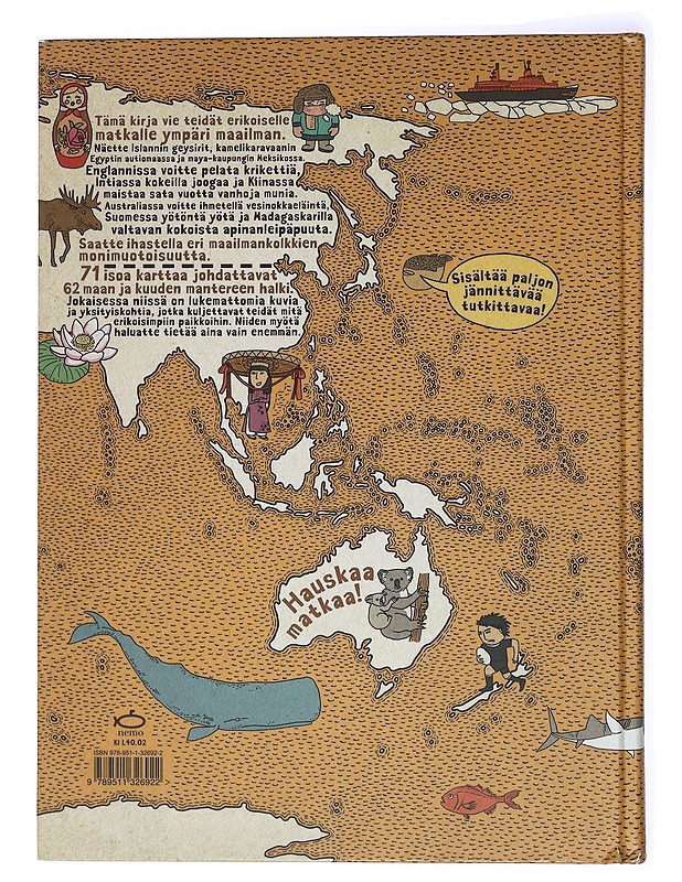 Suuri karttakirja - Mizieli?ska, Aleksandra - Lastenkirjat - 10105463302 - 1