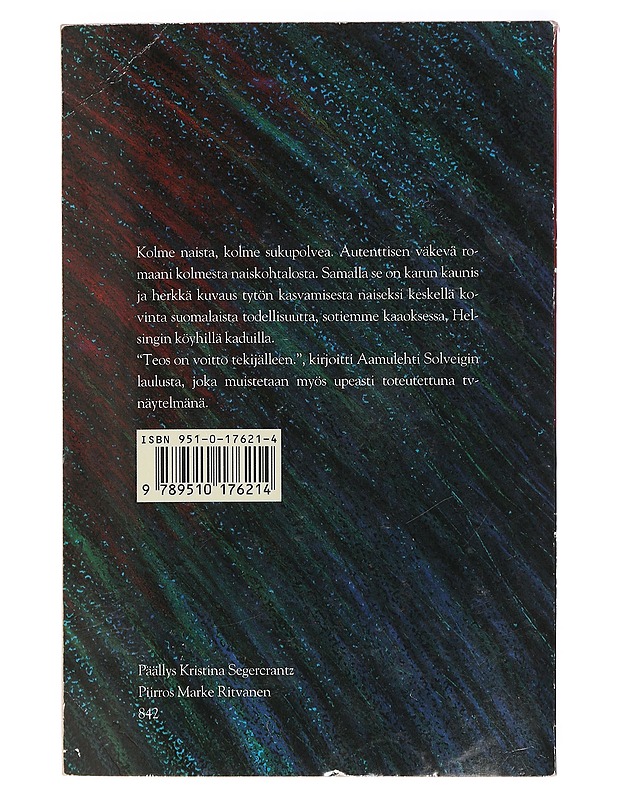 SOLVEIGIN LAULU - SINKKONEN, LASSI - Tietokirjat ja oppaat - 10105463329 - 1