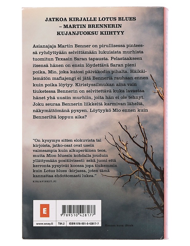 Mion blues - Ohlsson, Kristina - Jännitys ja dekkarit - 10105463331 - 1