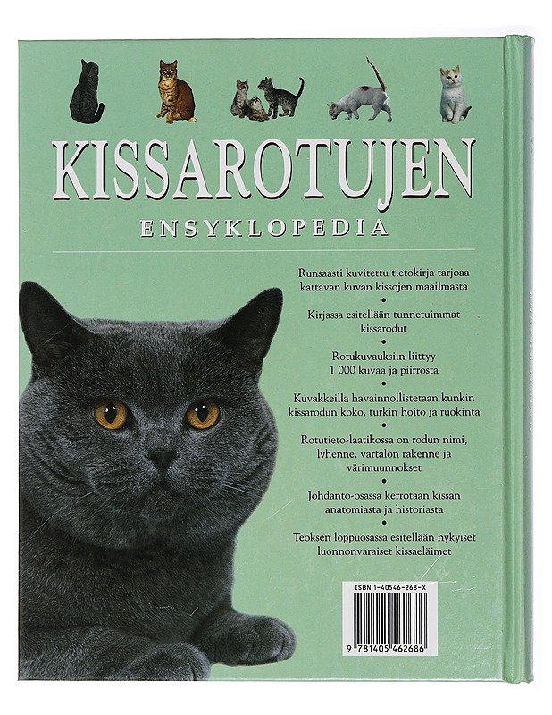 Kissarotujen ensyklopedia - Pollard, Michael - Harrastekirjat - 10105463361 - 1