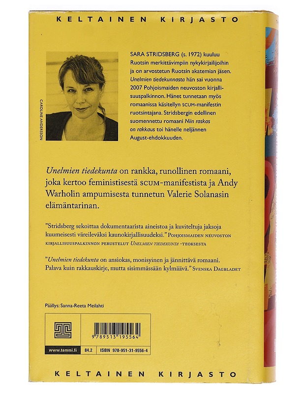 Unelmien tiedekunta : lisäys seksuaaliteoriaan - Stridsberg, Sara - Romaanit ja novellit - 10105463357 - 1