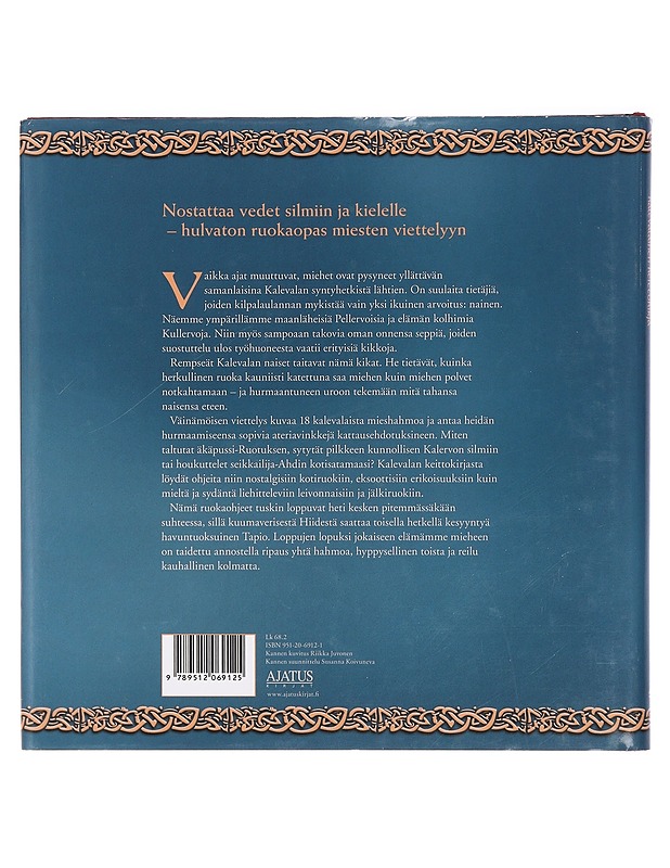 Väinämöisen viettelys : kalevalainen keittokirja - Juvonen, Riikka - Ruokakirjat - 10105463376 - 1