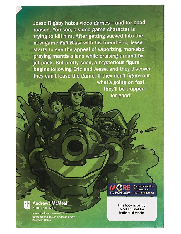 Trapped in a Video Game : The Complete Series 1 to 5 - Dustin Brady - Lastenkirjat - 10105463395 - 4