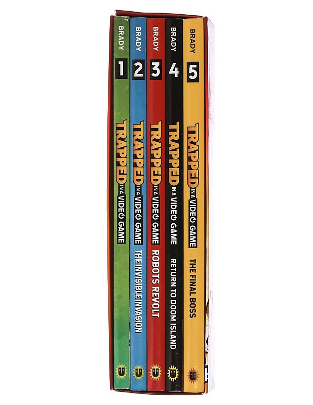 Trapped in a Video Game : The Complete Series 1 to 5 - Dustin Brady - Lastenkirjat - 10105463395 - 2
