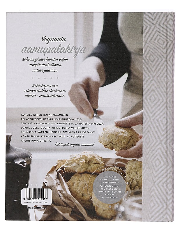 Vegaanin aamupalakirja - Elina Innanen - Ruokakirjat - 10105463399 - 1