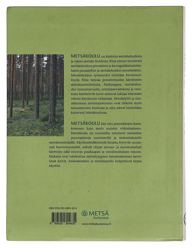 Metsäkoulu - Rantala, Satu (toim.) - Tietokirjat ja oppaat - 10105463423 - 1