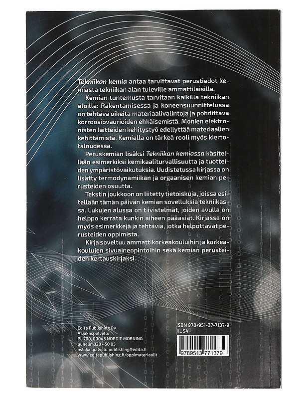 Tekniikan kemia - Hänninen, Hanna - Tietokirjat ja oppaat - 10105463437 - 1