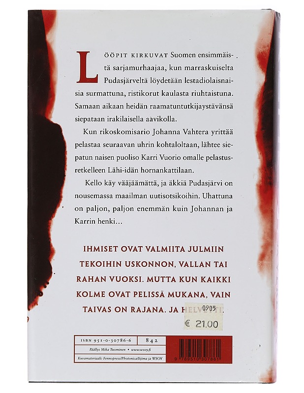 Nimessä ja veressä - Ilkka Remes - Jännitys ja dekkarit - 10105463479 - 1