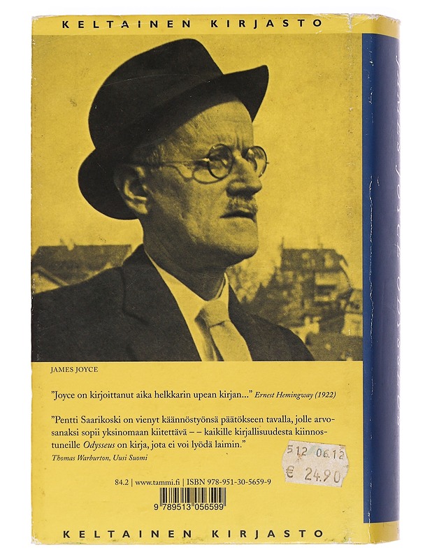 Odysseus - Joyce, James - Historiakirjat - 10105463481 - 1