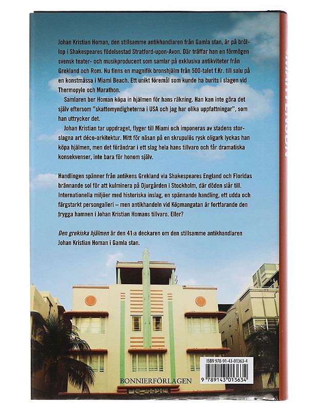 Den grekiska hjälmen : en Homandeckare - Jan Mårtenson - Jännitys ja dekkarit - 10105463511 - 1