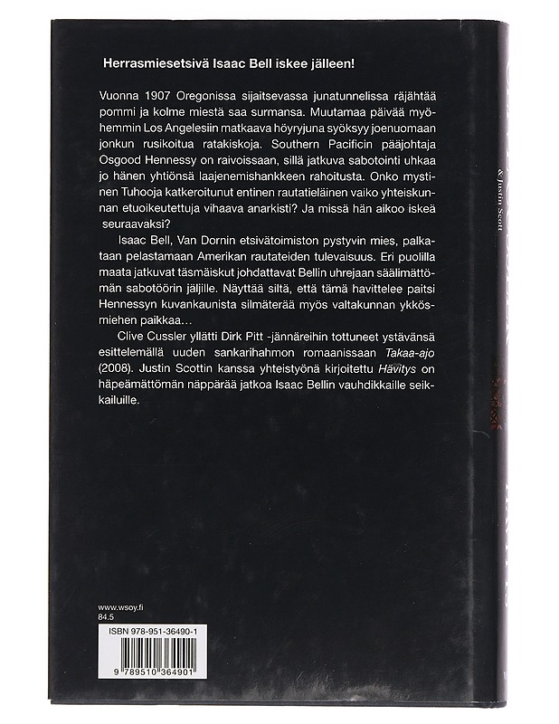 Hävitys - Cussler, Clive - Jännitys ja dekkarit - 10105463518 - 1