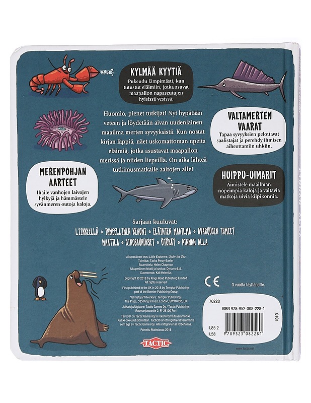 Pinnan alla - Helenius, Kati - Lastenkirjat - 10105463535 - 1