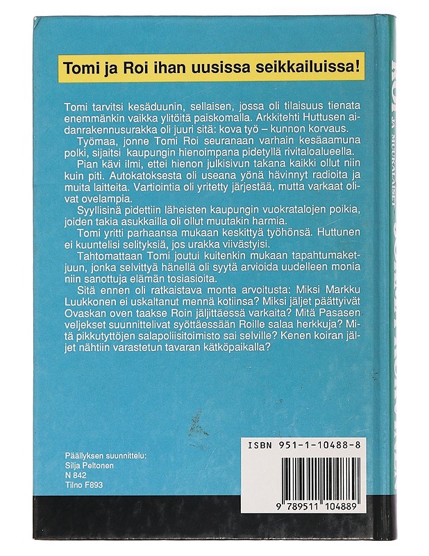 Susikoira Roi ja muukalaiset - Jorma Kurvinen - Nuorten kirjat - 10105463541 - 1