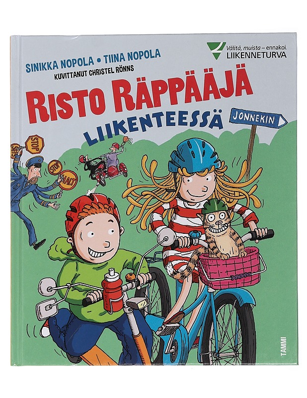 Risto Räppääjä liikenteessä - Nopola, Sinikka - Lastenkirjat - 10105463544 - 0