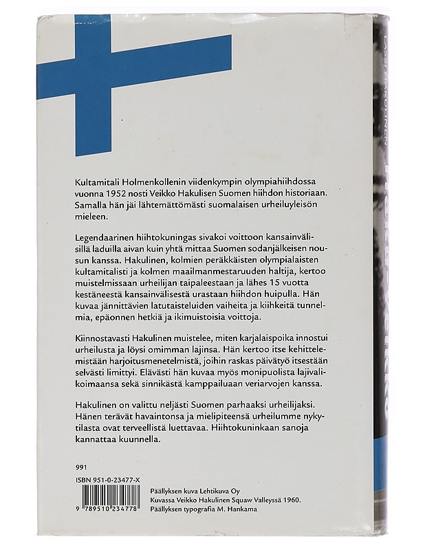 Haku-Veikko : suurhiihtäjä Veikko Hakulisen muistelmat - Hakulinen, Veikko - Elämäkerrat ja muistelmat - 10105463560 - 1