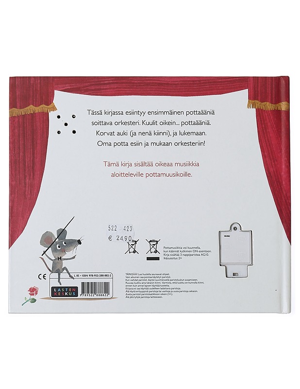 Pottamusiikkia - Genechten, Guido van - Lastenkirjat - 10105463570 - 1