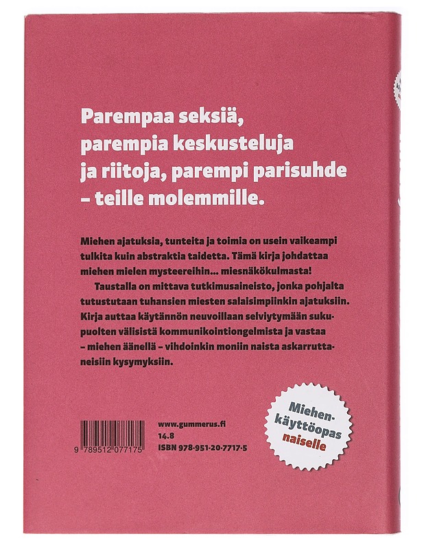 Mies, rakkaus & seksi : miehenkäyttöopas naiselle - Zinczenko, David - Tietokirjat ja oppaat - 10105463569 - 1