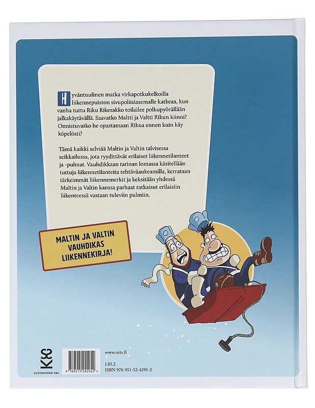 Maltti & Valtti liikenteessä - Mikkelinen, Jerry - Lastenkirjat - 10105463583 - 1