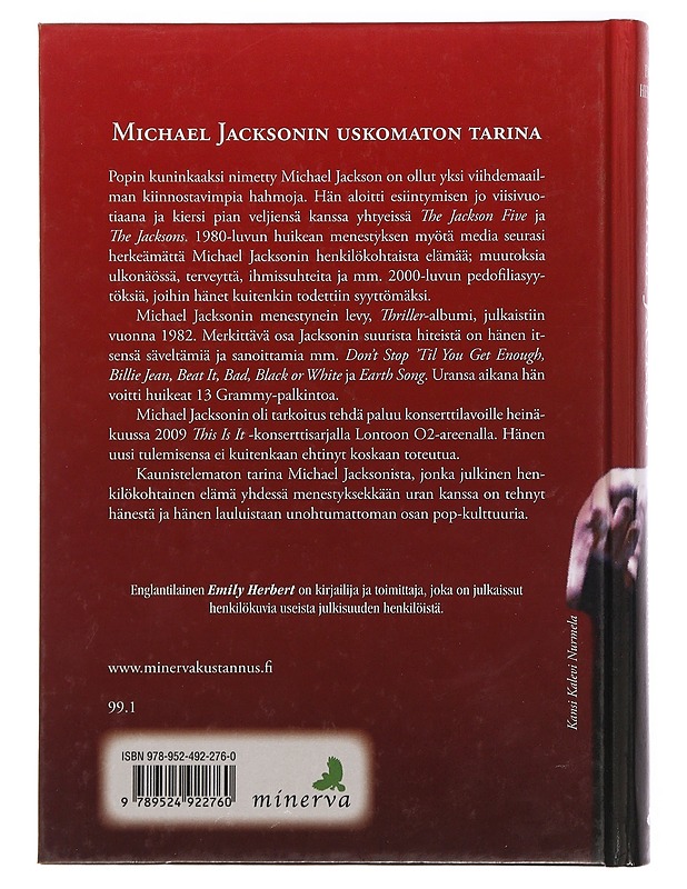 Michael Jackson : popin kuningas 1958-2009 - Herbert, Emily - Musiikki- ja elokuvakirjat - 10105463587 - 1