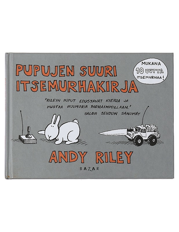 Pupujen suuri itsemurhakirja - Riley, Andy - Sarjakuvat - 10105463593 - 0