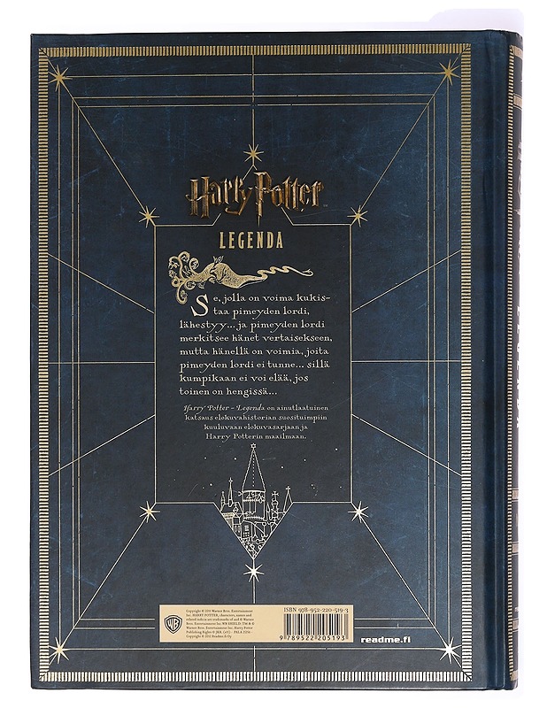 Harry Potter : legenda : elokuvasarja yksissä kansissa - McCabe, Bob - Fantasia- ja scifi - 10105463610 - 1