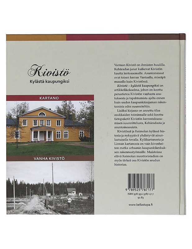 Kivistö : kylästä kaupungiksi - Eskola, Amanda - Historiakirjat - 10105463622 - 1