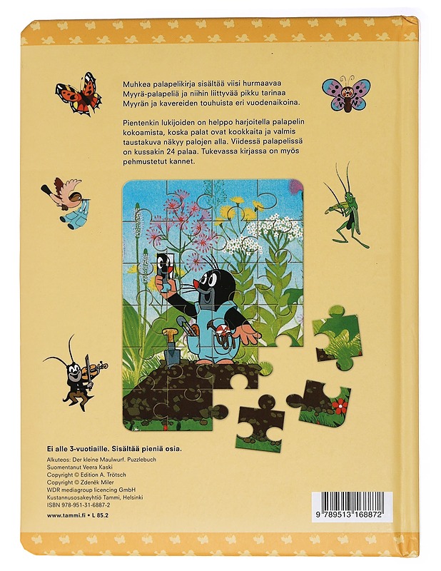 Myyrän suuri palapelikirja - Miler, Zden?k - Lastenkirjat - 10105463628 - 1