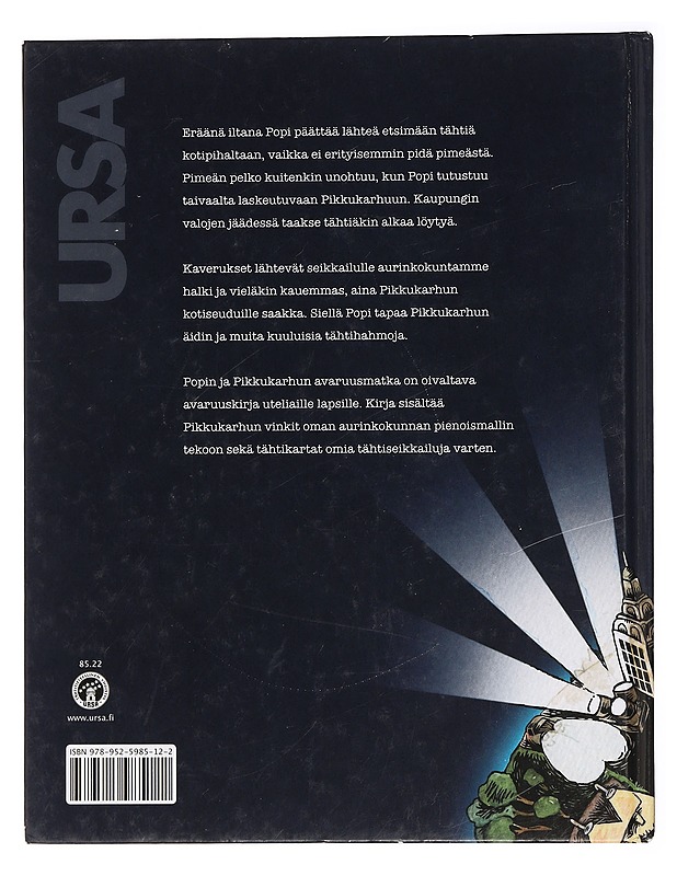 Popin ja Pikkukarhun avaruusmatka - Anttila, Juhani - Lastenkirjat - 10105463631 - 1