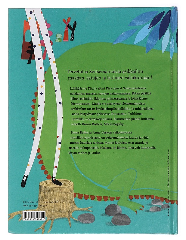 Pikku juttu : musiikkisatukirja lapsille - Bell, Niina - Lastenkirjat - 10105463640 - 1