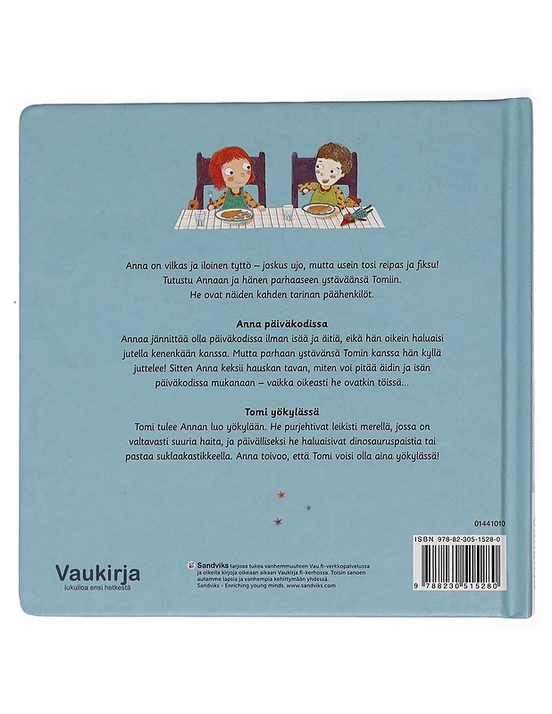 Anna ja hänen paras ystävänsä Tomi - Morgenstern, Susie - Lastenkirjat - 10105463655 - 1